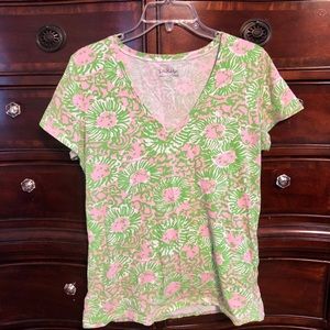 Lilly Pulitzer Lion Print Tee
